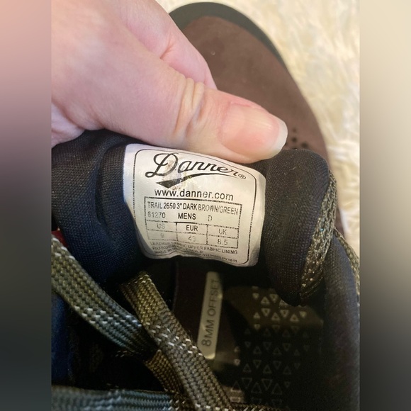 Danner Trail 2650 Leather Men’s shoes with Vibram Soles Sz 9 - Picture 4 of 8